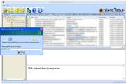 Please wait while EML files are saving.